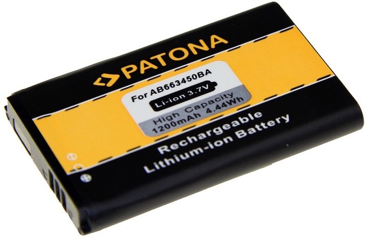 Patona baterie pro Samsung AB663450BA 1200mAh 3,7V Li-Ion_1546192571