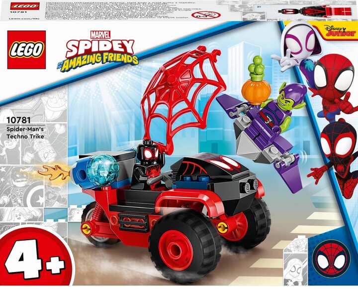 LEGO® Marvel Super Heroes 10781 Miles Morales: Spider-Man a jeho techno tříkolka_671957038