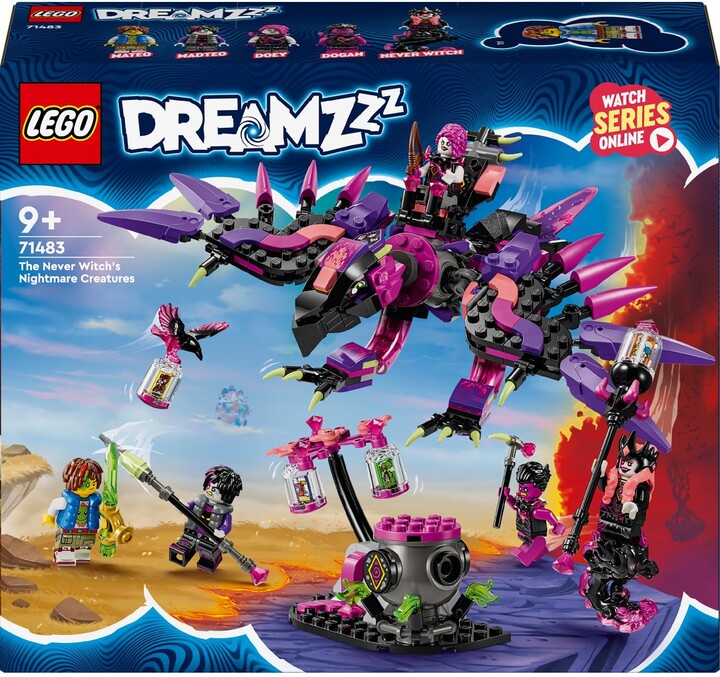 LEGO® DREAMZzz™ 71483 Nikdyčarodějnice a její stvoření z noční můry_1478105089