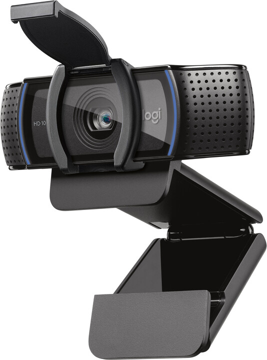Logitech Webcam C920s, černá_141528253