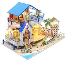 Stavebnice DvěDěti - Miniatura domečku Legenda o modrém moři 2D13844