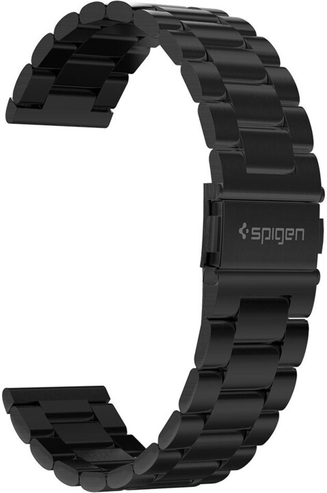Spigen řemínek Modern Fit pro Galaxy Watch, nerezový, 46mm, černá_498983895
