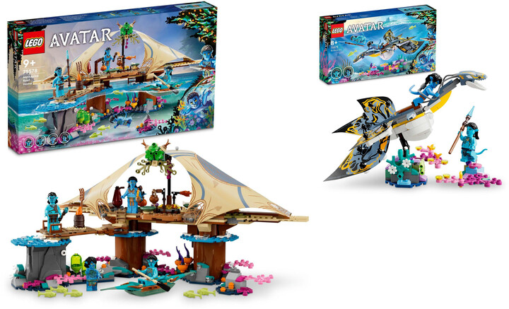 Extra výhodný balíček LEGO® Avatar 75578 Dům kmene Metkayina na útesu a 75575 Setkání s ilu_2117210738