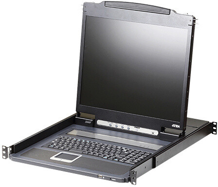 ATEN konzole CL3000N - USB, PS/2, VGA, 19&quot; LCD, UK klávesnice_1666167918