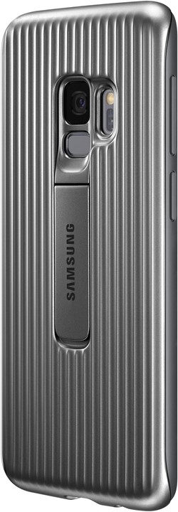 Samsung tvrzený ochranný zadní kryt pro Samsung Galaxy S9, stříbrný_1957515463