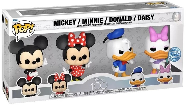 Figurka Funko POP! Disney - Mickey/Minnie/Donald/Daisy (4-Pack)_1989712523