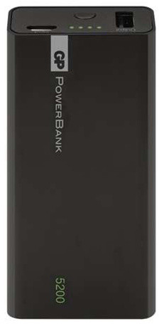 GP Powerbank 1C05B, záložní zdroj 5200 mAh, 1x USB, 1.6A, černá_1672887891