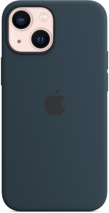 Apple silikonový kryt s MagSafe pro iPhone 13 mini, hlubokomořsky modrá_1405267542