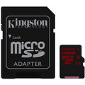 Kingston Micro SDXC 128GB 90MB/s UHS-I U3 + SD adaptér_1204662991