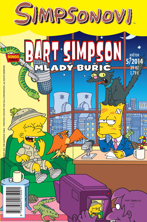 Komiks Bart Simpson: Mladý buřič, 5/2014_1174979562