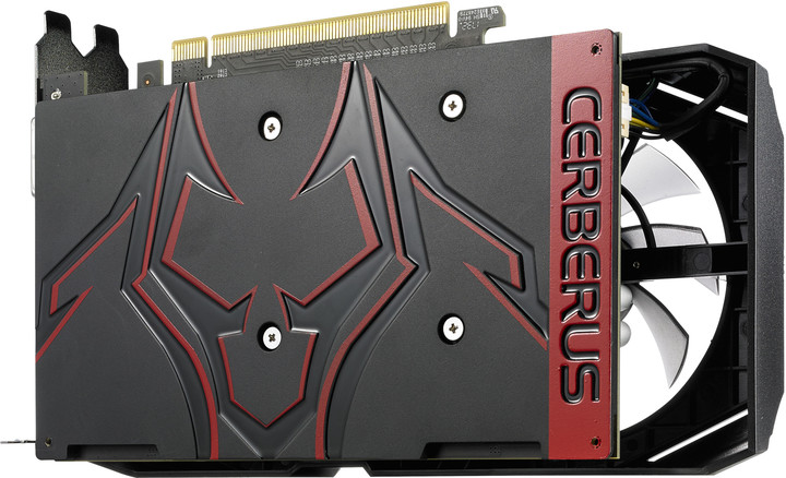 ASUS GeForce CERBERUS-GTX1050TI-O4G, 4GB GDDR5_1004622939