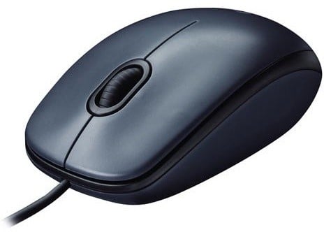 Logitech Mouse M100, černá