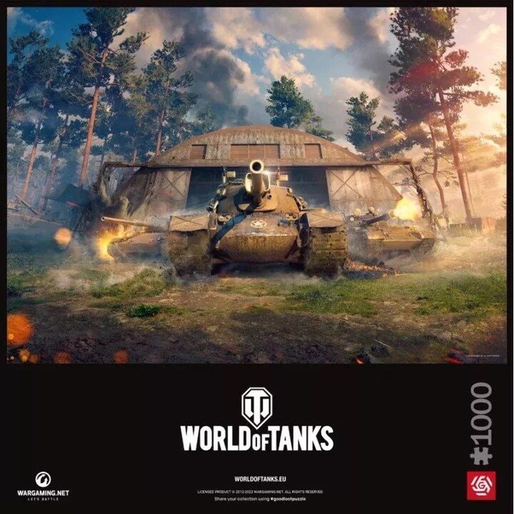 Puzzle World of Tanks - Roll Out, 1000 dílků_1537501701