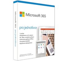 Microsoft 365 pro jednotlivce 1 rok