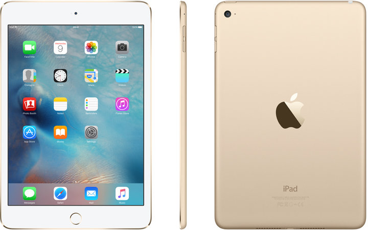 Apple iPad Mini 4, 128GB, Wi-Fi, zlatá_1202871439