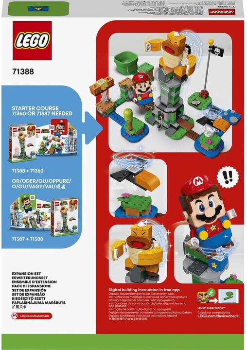 LEGO® Super Mario™ 71388 Boss Sumo Bro a padající věž – rozšiřující set_191220842