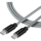 Tactical kabel Fast Rope Aramid USB-C - USB-C, 100W, 20V/5A, 0.3m, šedá