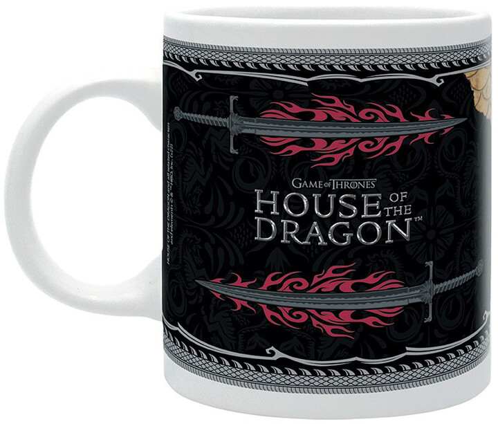 Hrnek House Of The Dragon - Targaryen Dragon Crest, 320ml_1616117649