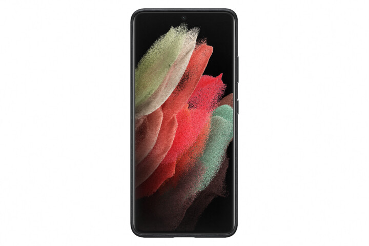 Samsung kožený kryt pro Galaxy S21 Ultra, černá_2697893