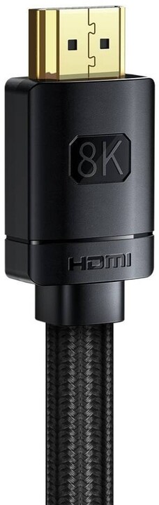 BASEUS kabel HDMI 2.1, M/M, 8K, 2m, černá_1987313701