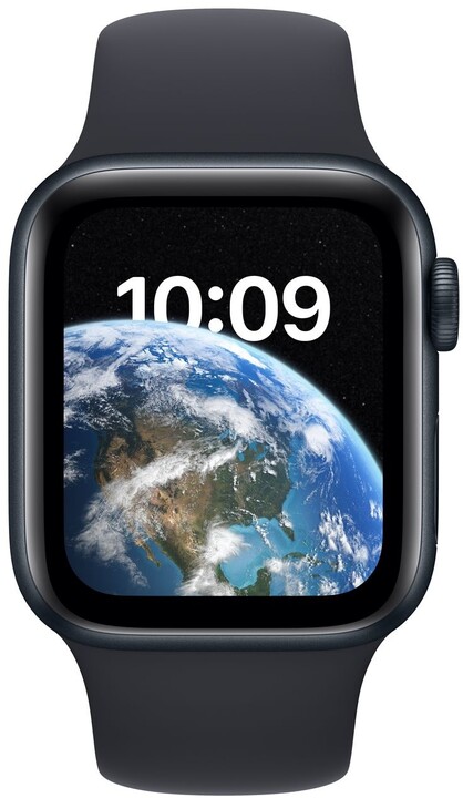 Apple Watch SE 2022, Cellular, 40mm, Midnight, Midnight Sport Band_1190307534