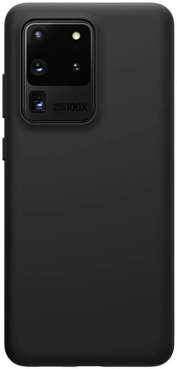 Nillkin Flex Pure Liquid silikonové pouzdro pro Samsung Galaxy S20 Ultra, černá_323266114