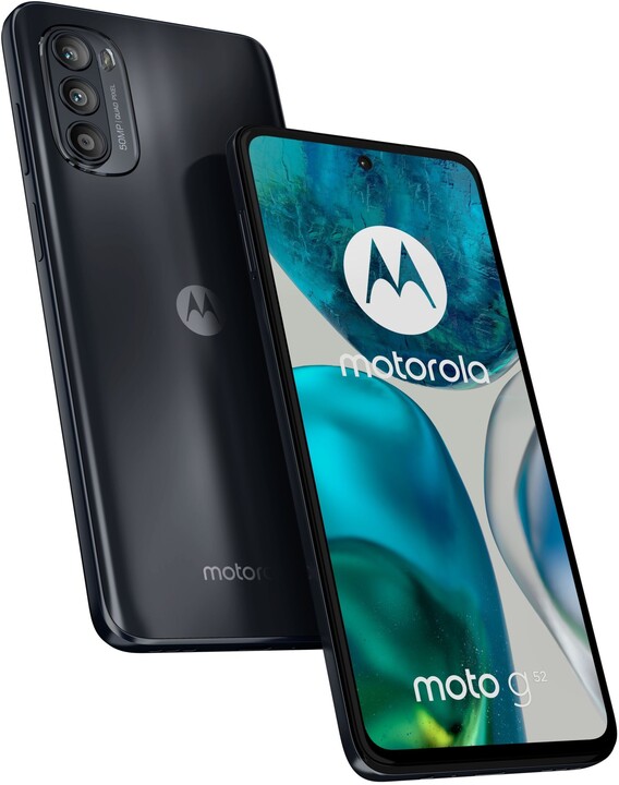 Motorola Moto G52, 4GB/128GB, Charocal Grey_1485932330