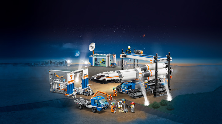 LEGO® City 60229 Montáž a přeprava vesmírné rakety_1973005744