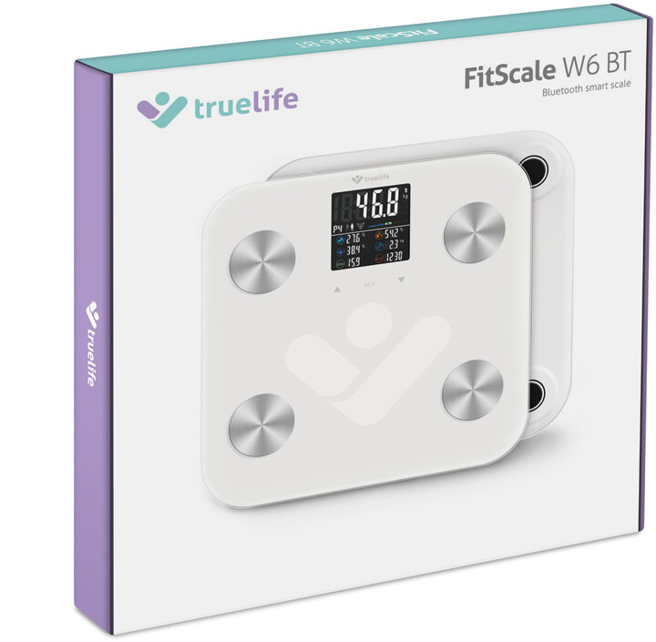 TrueLife FitScale W6 BT - Bioelektrická impedanční váha_2063832500