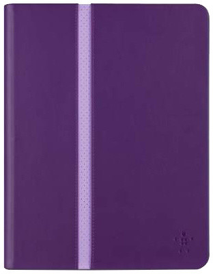 Belkin iPad Air 1/2 pouzdro Stripe Cover, fialová_2087266744