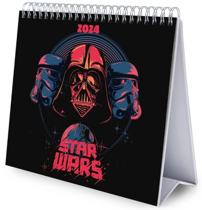 Kalendář 2024 Star Wars - Classic Deluxe, stolní_1976713430