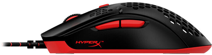 HyperX Pulsefire Haste, černá/červená