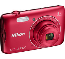 Nikon Coolpix A300, červená_809083000