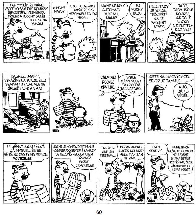 Komiks Calvin a Hobbes: Vzhůru na Yukon, 3.díl_1089881616