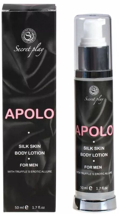 Tělový olej Apolo Silk Skin, pro muže, s feromony, 50 ml_947693815