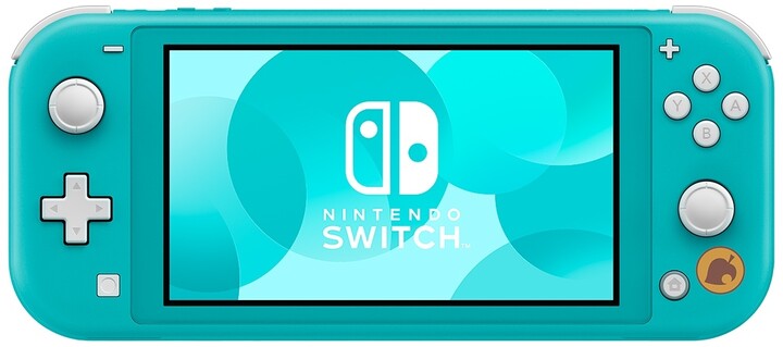 Nintendo Switch Lite, tyrkysová + Animal Crossing: New Horizons_1531310842