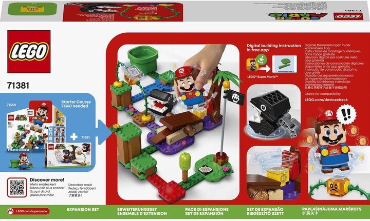 LEGO® Super Mario™ 71381 Chain Chomp a setkání v džungli – rozšiřující set_1604740193