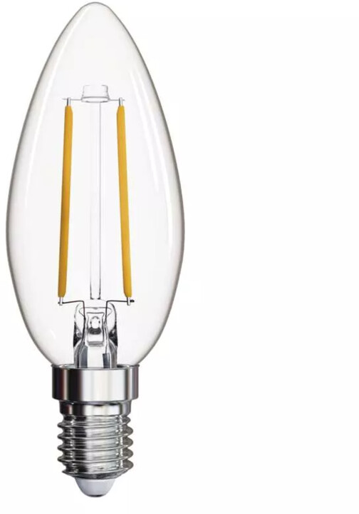 Emos LED žárovka Filament Candle 1,8W (25W), 250lm, E14, teplá bílá_1373319328