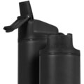 HidrateSpark Steel - Smart Bottle with Straw, 620 ml, Black_46507656