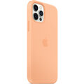 Apple silikonový kryt s MagSafe pro iPhone 12/12 Pro, světle oranžová_1170325466