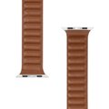 Tactical 743 kožený řemínek pro Apple Watch 4/5/6/SE, 42/44mm, bílá