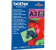 Brother Foto papír BP71GA3, A3, 20 ks, 260g/m2, lesklý_446102466