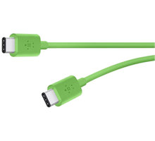 Belkin MIXIT USB 2.0 C to USB C, 1,8m - zelený_2089899163