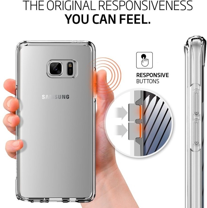 Spigen Ultra Hybrid pro Galaxy Note 7, crystal clear_90258819