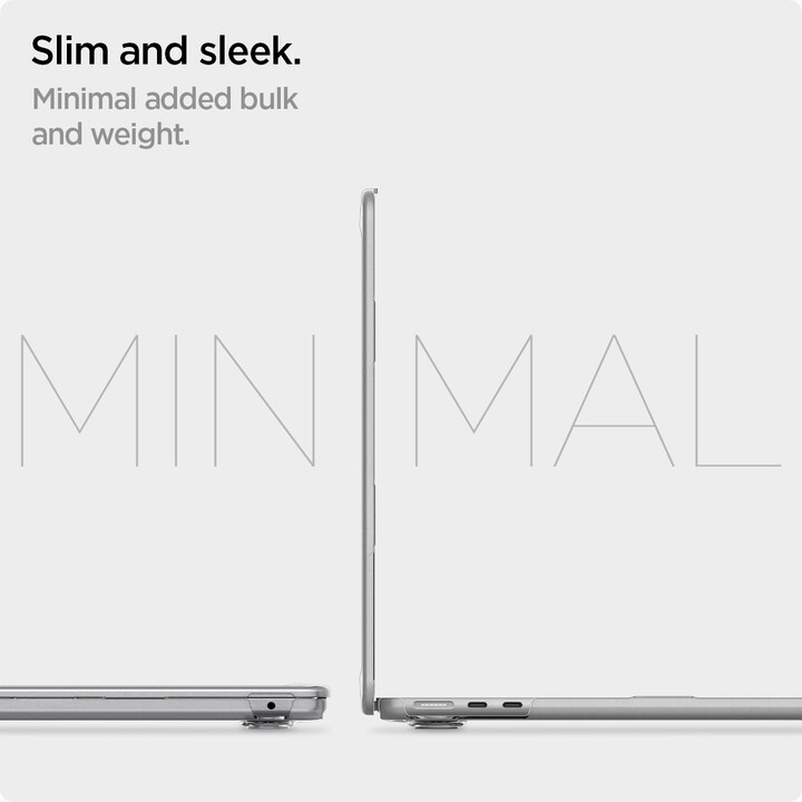 Spigen ochranný kryt Thin Fit pro Apple Macbook Air 15&quot; M3/M2, čirá_553425166