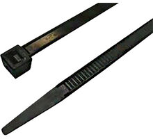 MaxLink stahovací páska, 20cm, šířka 3,6mm, 100ks, černá_1470782728