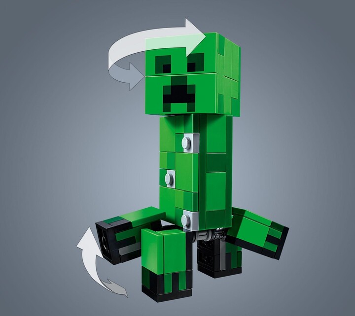 LEGO® Minecraft® 21156 Velká figurka: Creeper a Ocelot_1203827649