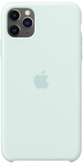 Apple silikonový kryt na iPhone 11 Pro Max, bledě zelená_1210557238