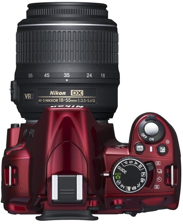Nikon D3100 RED + objektiv 18-55 AF-S DX VR_729186551