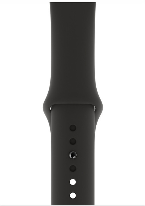 Apple Watch series 4, 44mm, pouzdro z vesmírně šedého hliníku/černý řemínek_1508642037